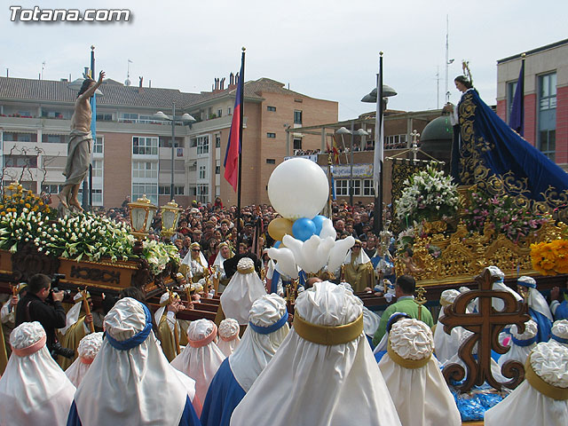 DOMINGO DE RESURRECCIN. PROCESIN DEL ENCUENTRO. Reportaje I - 380