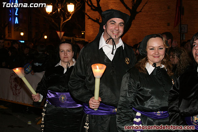 Procesin del Santo Entierro - Viernes Santo 2010 - Reportaje II (Recogida) - 460