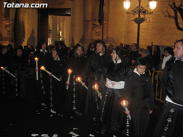 PROCESIN DEL SANTO ENTIERRO. VIERNES SANTO 2007. REPORTAJE I (SALIDA) - 412