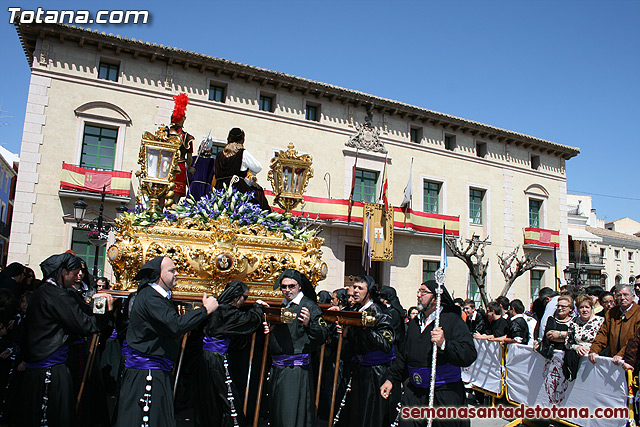 Procesin Viernes Santo maana 2010 - Reportaje II (Recogida) - 125