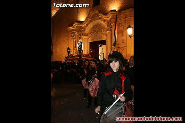 Procesin del Santo Entierro - Viernes Santo 2010 - Reportaje I (Salida y recogida 2)   - 464