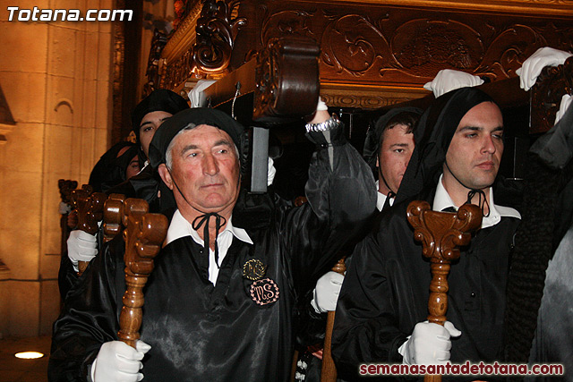 Procesin del Santo Entierro - Viernes Santo 2010 - Reportaje I (Salida y recogida 2)   - 467