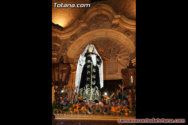 Procesin del Santo Entierro - Viernes Santo 2010 - Reportaje I (Salida y recogida 2)   - 470